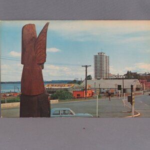 Vintage Postcard - Downtown Nanaimo Vancouver Island - Dexter Press